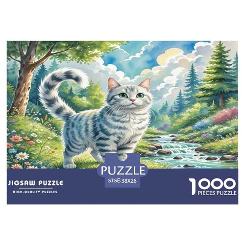 Korat 1000 Teile Tier Puzzles Premium Quality Familienspiel - Home Room Decoration Für Erwachsene Und Kinder Ab 12 Jahren Buntes Spielzeug 38x26cm/1000pcs von MMDASBVPE