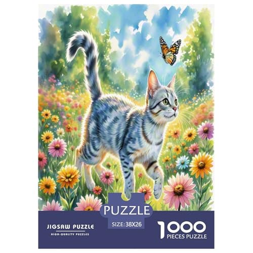 Korat 1000 Teile Tier Puzzles Premium Quality Familienspiel - Home Room Decoration Für Erwachsene Und Kinder Ab 12 Jahren Wertvoll Geschenk Für 38x26cm/1000pcs von MMDASBVPE