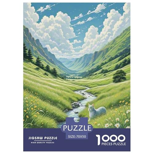 Korat 1000 Teile Tier Puzzles Premium Quality Familienspiel - Home Room Decoration Für Erwachsene Und Kinder Ab 12 Jahren Wertvoll Geschenk Für 70x50cm/1000pcs von MMDASBVPE