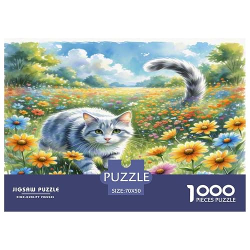 Korat 1000 Teile Tier Puzzles Premium Quality Familienspiel - Home Room Decoration Unterhaltung Für Erwachsene Und Kinder Buntes Spielzeug 70x50cm/1000pcs von MMDASBVPE