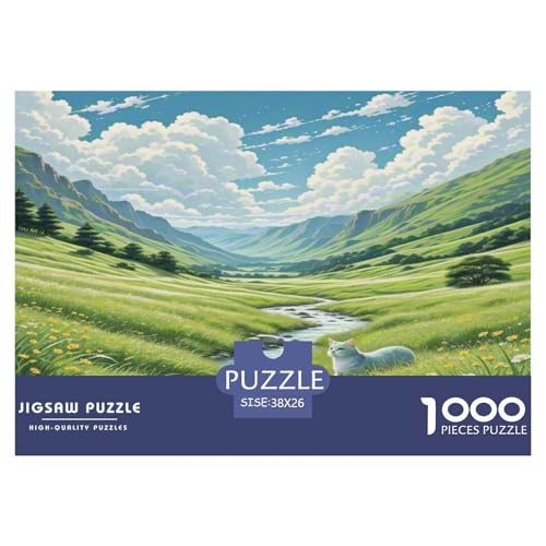 Korat 1000 Teile Tier Puzzles Premium Quality Pädagogisch - Home Room Decoration Erwachsene Und Kinder Buntes Spielzeug 38x26cm/1000pcs von MMDASBVPE