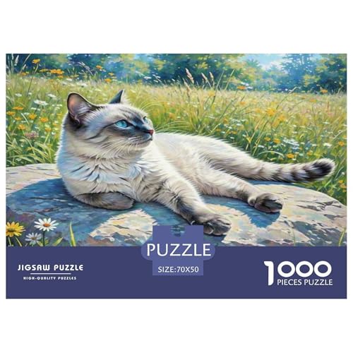 Korat 1000 Teile Tier Puzzles Premium Quality Pädagogisch - Home Room Decoration Für Erwachsene, Familien Passen Buntes Spielzeug 70x50cm/1000pcs von MMDASBVPE