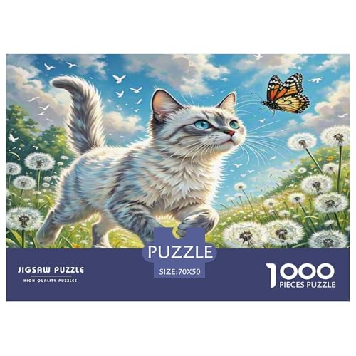 Korat 1000 Teile Tier Puzzles Premium Quality Pädagogisch - Home Room Decoration Für Erwachsene, Familien Passen Buntes Spielzeug 70x50cm/1000pcs von MMDASBVPE