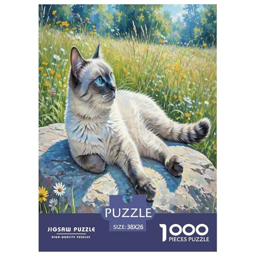 Korat 1000-teiliges Tier Puzzles Premium Quality Familienspiel - Home Room Decoration Für Erwachsene Und Kinder Ab 12 Jahren Wertvoll Geschenk Für 38x26cm/1000pcs von MMDASBVPE