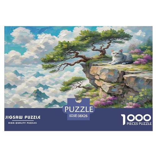 Korat 1000-teiliges Tier Puzzles Premium Quality Familienspiel - Home Room Decoration Für Erwachsene Und Kinder Ab 12 Jahren Wertvoll Geschenk Für 38x26cm/1000pcs Korat 1000-teiliges Tier Puzzles Premium Quality Familienspiel - Home Room Decoration Für Erwachsene Und Kinder Ab 12 Jahren Wertvoll Geschenk Für 38x26cm/1000pcs von MMDASBVPE