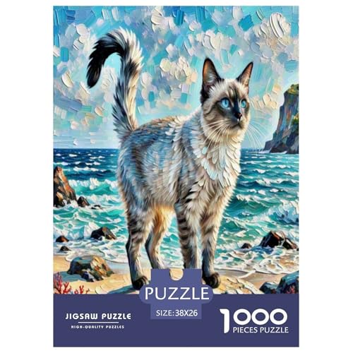 Korat 1000-teiliges Tier Puzzles Premium Quality Pädagogisch - Home Room Decoration Erwachsene Und Kinder Buntes Spielzeug 38x26cm/1000pcs Korat 1000-teiliges Tier Puzzles Premium Quality Pädagogisch - Home Room Decoration Erwachsene Und Kinder Buntes Spielzeug 38x26cm/1000pcs von MMDASBVPE