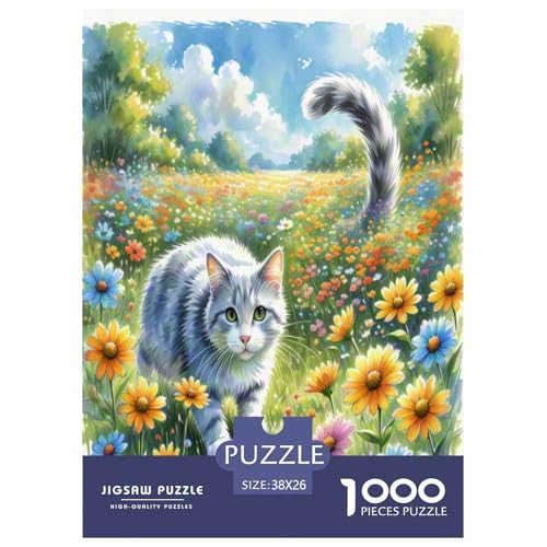 Korat 1000-teiliges Tier Puzzles Premium Quality Pädagogisch - Home Room Decoration Für Erwachsene, Familien Passen Buntes Spielzeug 38x26cm/1000pcs Korat 1000-teiliges Tier Puzzles Premium Quality Pädagogisch - Home Room Decoration Für Erwachsene, Familien Passen Buntes Spielzeug 38x26cm/1000pcs von MMDASBVPE