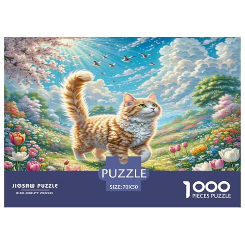 Kornischer Rex 1000 Teile Tier Puzzles Premium Quality Familienspiel - Home Room Decoration Erwachsene Und Kinder Buntes Spielzeug 70x50cm/1000pcs von MMDASBVPE