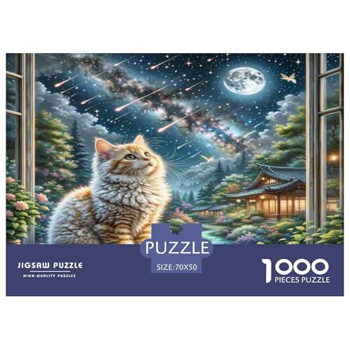 Kornischer Rex 1000 Teile Tier Puzzles Premium Quality Familienspiel - Home Room Decoration Für Erwachsene, Familien Passen Buntes Spielzeug 70x50cm/1000pcs von MMDASBVPE