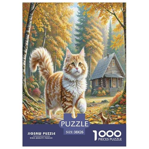 Kornischer Rex 1000 Teile Tier Puzzles Premium Quality Familienspiel - Home Room Decoration Für Erwachsene Und Kinder Ab 12 Jahren Buntes Spielzeug 38x26cm/1000pcs von MMDASBVPE