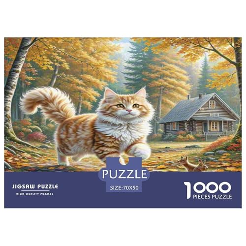 Kornischer Rex 1000 Teile Tier Puzzles Premium Quality Pädagogisch - Home Room Decoration Erwachsene Und Kinder Buntes Spielzeug 70x50cm/1000pcs von MMDASBVPE