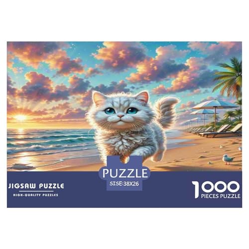 Kornischer Rex 1000 Teile Tier Puzzles Premium Quality Pädagogisch - Home Room Decoration Für Erwachsene, Familien Passen Buntes Spielzeug 38x26cm/1000pcs von MMDASBVPE