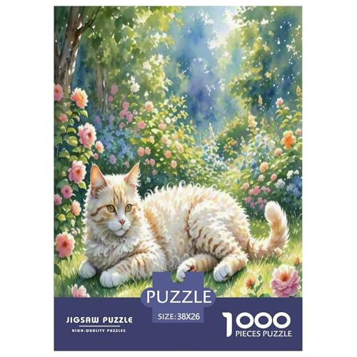 Kornischer Rex 1000 Teile Tier Puzzles Premium Quality Pädagogisch - Home Room Decoration Für Erwachsene Und Kinder Ab 12 Jahren Wertvoll Geschenk Für 38x26cm/1000pcs von MMDASBVPE