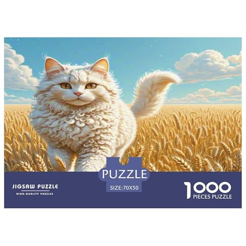 Kornischer Rex 1000-teiliges Tier Puzzles Premium Quality Pädagogisch - Home Room Decoration Erwachsene Und Kinder Buntes Spielzeug 70x50cm/1000pcs von MMDASBVPE