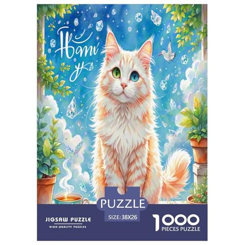 Maine Coon 1000 Teile Tier Puzzles Premium Quality Familienspiel - Home Room Decoration Erwachsene Und Kinder Buntes Spielzeug 38x26cm/1000pcs Maine Coon 1000 Teile Tier Puzzles Premium Quality Familienspiel - Home Room Decoration Erwachsene Und Kinder Buntes Spielzeug 38x26cm/1000pcs von MMDASBVPE