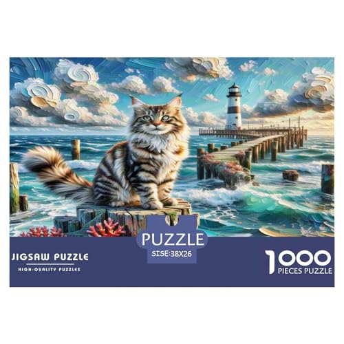 Maine Coon 1000 Teile Tier Puzzles Premium Quality Pädagogisch - Home Room Decoration Unterhaltung Für Erwachsene Und Kinder Buntes Spielzeug 38x26cm/1000pcs Maine Coon 1000 Teile Tier Puzzles Premium Quality Pädagogisch - Home Room Decoration Unterhaltung Für Erwachsene Und Kinder Buntes Spielzeug 38x26cm/1000pcs von MMDASBVPE