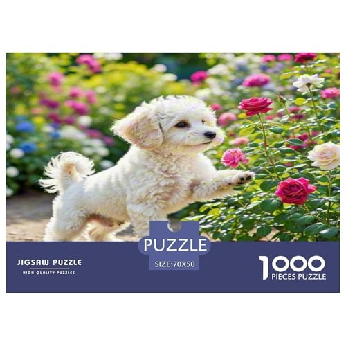 Marzis Hund 1000 Teile Tier Puzzles Premium Quality Familienspiel - Home Room Decoration Für Erwachsene Und Kinder Ab 12 Jahren Buntes Spielzeug 70x50cm/1000pcs Marzis Hund 1000 Teile Tier Puzzles Premium Quality Familienspiel - Home Room Decoration Für Erwachsene Und Kinder Ab 12 Jahren Buntes Spielzeug 70x50cm/1000pcs von MMDASBVPE