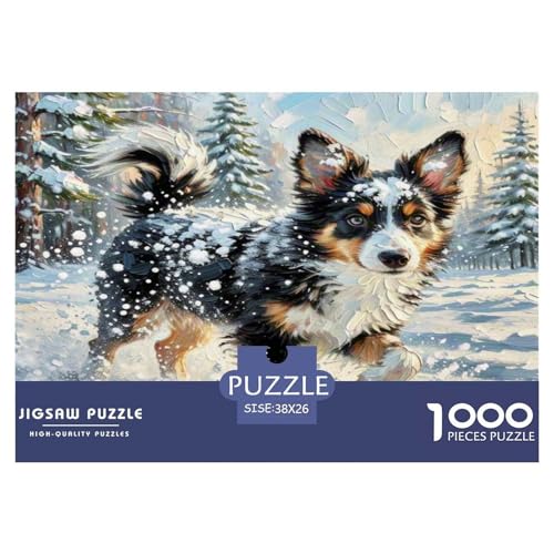 Miniatur Pinscher 1000 Teile Tier Puzzles Premium Quality Pädagogisch - Home Room Decoration Für Erwachsene, Familien Passen Geschenk Für Kinder Von 12 Jahren 38x26cm/1000pcs von MMDASBVPE