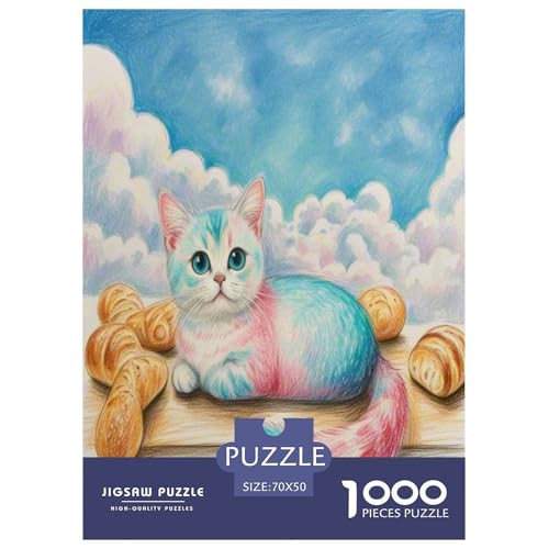 Munchkin 1000 Teile Tier Puzzles Premium Quality Familienspiel - Home Room Decoration Erwachsene Und Kinder Buntes Spielzeug 70x50cm/1000pcs von MMDASBVPE