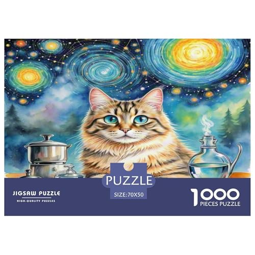Munchkin 1000 Teile Tier Puzzles Premium Quality Familienspiel - Home Room Decoration Für Erwachsene, Familien Passen Buntes Spielzeug 70x50cm/1000pcs von MMDASBVPE