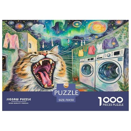 Munchkin 1000 Teile Tier Puzzles Premium Quality Familienspiel - Home Room Decoration Für Erwachsene, Familien Passen Wertvoll Geschenk Für Kinder 70x50cm/1000pcs Munchkin 1000 Teile Tier Puzzles Premium Quality Familienspiel - Home Room Decoration Für Erwachsene, Familien Passen Wertvoll Geschenk Für Kinder 70x50cm/1000pcs von MMDASBVPE
