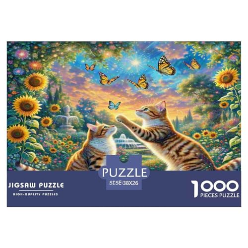 Munchkin 1000 Teile Tier Puzzles Premium Quality Familienspiel - Home Room Decoration Für Erwachsene Und Kinder Ab 12 Jahren Buntes Spielzeug 38x26cm/1000pcs von MMDASBVPE