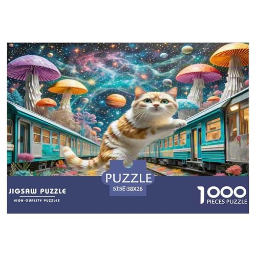 Munchkin 1000 Teile Tier Puzzles Premium Quality Familienspiel - Home Room Decoration Für Erwachsene Und Kinder Ab 12 Jahren Wertvoll Geschenk Für 38x26cm/1000pcs von MMDASBVPE