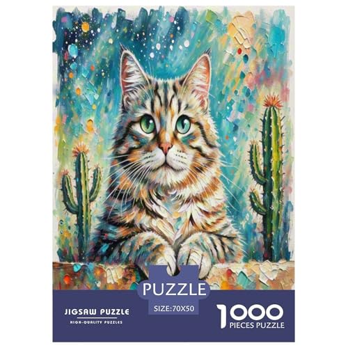 Munchkin 1000 Teile Tier Puzzles Premium Quality Familienspiel - Home Room Decoration Für Erwachsene Und Kinder Ab 12 Jahren Wertvoll Geschenk Für 70x50cm/1000pcs von MMDASBVPE