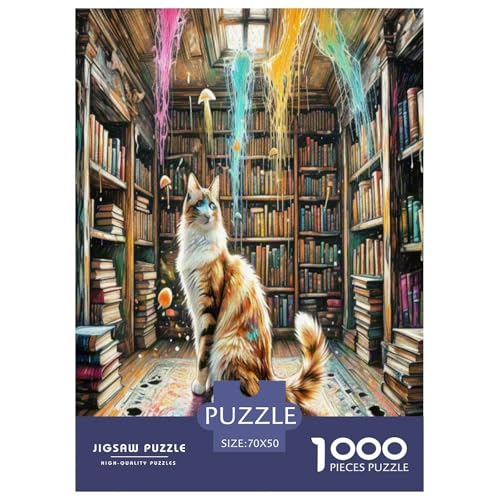 Munchkin 1000 Teile Tier Puzzles Premium Quality Familienspiel - Home Room Decoration Unterhaltung Für Erwachsene Und Kinder Buntes Spielzeug 70x50cm/1000pcs von MMDASBVPE