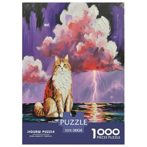 Munchkin 1000 Teile Tier Puzzles Premium Quality Pädagogisch - Home Room Decoration Erwachsene Und Kinder Wertvoll Geschenk Für 38x26cm/1000pcs Munchkin 1000 Teile Tier Puzzles Premium Quality Pädagogisch - Home Room Decoration Erwachsene Und Kinder Wertvoll Geschenk Für 38x26cm/1000pcs von MMDASBVPE