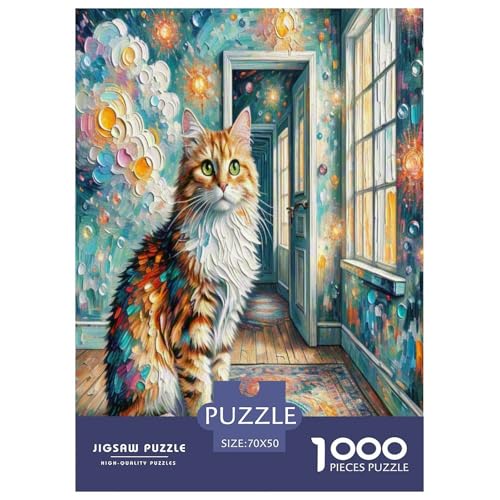 Munchkin 1000 Teile Tier Puzzles Premium Quality Pädagogisch - Home Room Decoration Für Erwachsene Und Kinder Ab 12 Jahren Buntes Spielzeug 70x50cm/1000pcs von MMDASBVPE