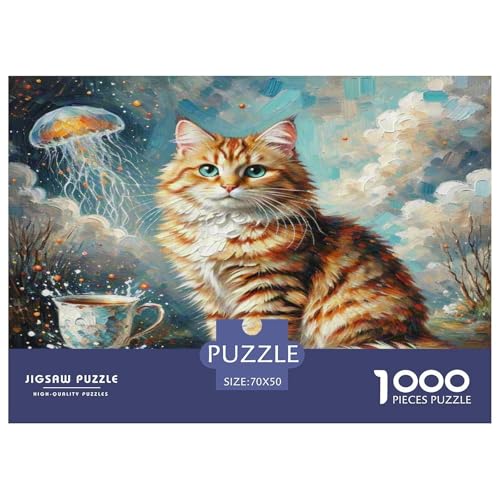 Munchkin 1000-teiliges Tier Puzzles Premium Quality Familienspiel - Home Room Decoration Erwachsene Und Kinder Buntes Spielzeug 70x50cm/1000pcs von MMDASBVPE