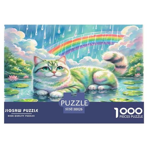 Munchkin 1000-teiliges Tier Puzzles Premium Quality Familienspiel - Home Room Decoration Für Erwachsene Und Kinder Ab 12 Jahren Buntes Spielzeug 38x26cm/1000pcs von MMDASBVPE