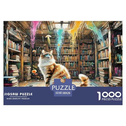Munchkin 1000-teiliges Tier Puzzles Premium Quality Familienspiel - Home Room Decoration Für Erwachsene Und Kinder Ab 12 Jahren Wertvoll Geschenk Für 38x26cm/1000pcs von MMDASBVPE