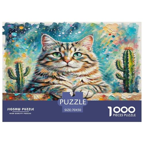 Munchkin 1000-teiliges Tier Puzzles Premium Quality Familienspiel - Home Room Decoration Unterhaltung Für Erwachsene Und Kinder Buntes Spielzeug 70x50cm/1000pcs von MMDASBVPE