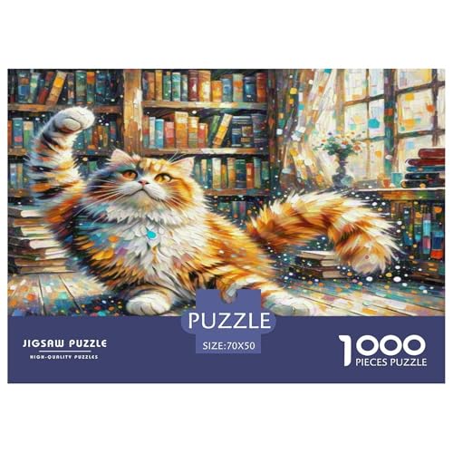 Munchkin 1000-teiliges Tier Puzzles Premium Quality Familienspiel - Home Room Decoration Unterhaltung Für Erwachsene Und Kinder Buntes Spielzeug 70x50cm/1000pcs von MMDASBVPE