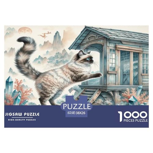 Munchkin 1000-teiliges Tier Puzzles Premium Quality Pädagogisch - Home Room Decoration Erwachsene Und Kinder Buntes Spielzeug 38x26cm/1000pcs Munchkin 1000-teiliges Tier Puzzles Premium Quality Pädagogisch - Home Room Decoration Erwachsene Und Kinder Buntes Spielzeug 38x26cm/1000pcs von MMDASBVPE