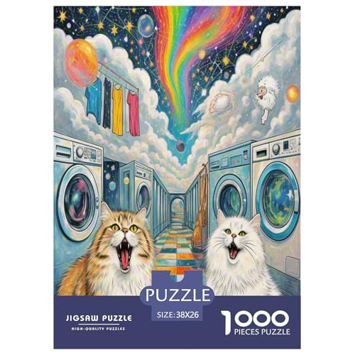 Munchkin 1000-teiliges Tier Puzzles Premium Quality Pädagogisch - Home Room Decoration Für Erwachsene, Familien Passen Buntes Spielzeug 38x26cm/1000pcs Munchkin 1000-teiliges Tier Puzzles Premium Quality Pädagogisch - Home Room Decoration Für Erwachsene, Familien Passen Buntes Spielzeug 38x26cm/1000pcs von MMDASBVPE