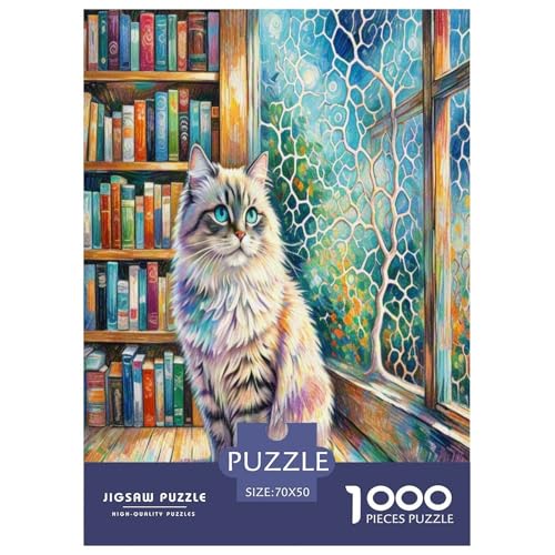 Munchkin 1000-teiliges Tier Puzzles Premium Quality Pädagogisch - Home Room Decoration Für Erwachsene Und Kinder Ab 12 Jahren Wertvoll Geschenk Für 70x50cm/1000pcs von MMDASBVPE