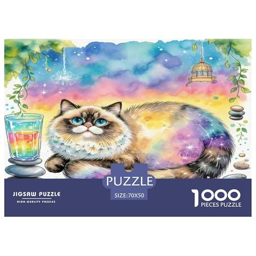 Munchkin 1000-teiliges Tier Puzzles Premium Quality Pädagogisch - Home Room Decoration Für Erwachsene Und Kinder Ab 12 Jahren Wertvoll Geschenk Für 70x50cm/1000pcs Munchkin 1000-teiliges Tier Puzzles Premium Quality Pädagogisch - Home Room Decoration Für Erwachsene Und Kinder Ab 12 Jahren Wertvoll Geschenk Für 70x50cm/1000pcs von MMDASBVPE