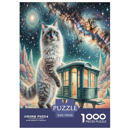 Munchkin 1000-teiliges Tier Puzzles Premium Quality Pädagogisch - Home Room Decoration Unterhaltung Für Erwachsene Und Kinder Buntes Spielzeug 70x50cm/1000pcs von MMDASBVPE