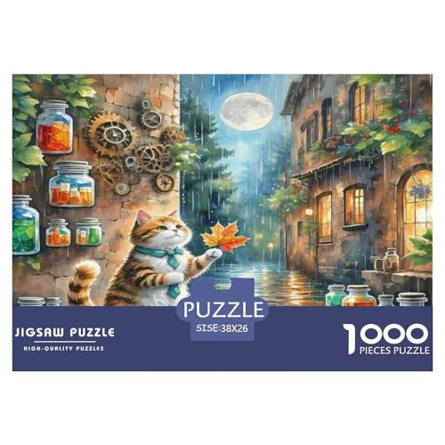 Norwegische Waldkatte 1000 Teile Tier Puzzles Premium Quality Familienspiel - Home Room Decoration Erwachsene Und Kinder Wertvoll Geschenk Für 38x26cm/1000pcs Norwegische Waldkatte 1000 Teile Tier Puzzles Premium Quality Familienspiel - Home Room Decoration Erwachsene Und Kinder Wertvoll Geschenk Für 38x26cm/1000pcs von MMDASBVPE
