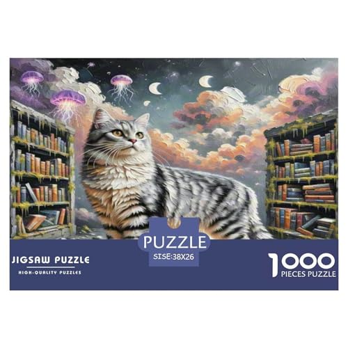 Norwegische Waldkatte 1000 Teile Tier Puzzles Premium Quality Pädagogisch - Home Room Decoration Erwachsene Und Kinder Buntes Spielzeug 38x26cm/1000pcs Norwegische Waldkatte 1000 Teile Tier Puzzles Premium Quality Pädagogisch - Home Room Decoration Erwachsene Und Kinder Buntes Spielzeug 38x26cm/1000pcs von MMDASBVPE