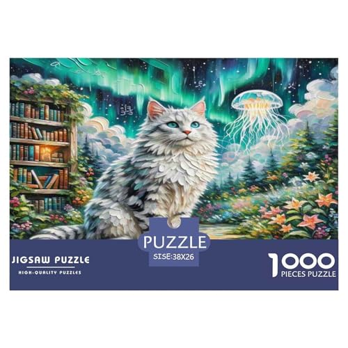 Norwegische Waldkatte 1000 Teile Tier Puzzles Premium Quality Pädagogisch - Home Room Decoration Erwachsene Und Kinder Buntes Spielzeug 38x26cm/1000pcs Norwegische Waldkatte 1000 Teile Tier Puzzles Premium Quality Pädagogisch - Home Room Decoration Erwachsene Und Kinder Buntes Spielzeug 38x26cm/1000pcs von MMDASBVPE