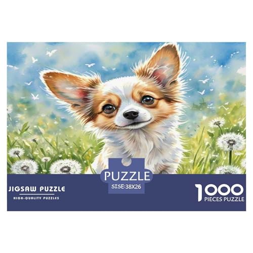Papillon 1000 Teile Tier Puzzles Premium Quality Familienspiel - Home Room Decoration Für Erwachsene Und Kinder Ab 12 Jahren Wertvoll Geschenk Für 38x26cm/1000pcs von MMDASBVPE