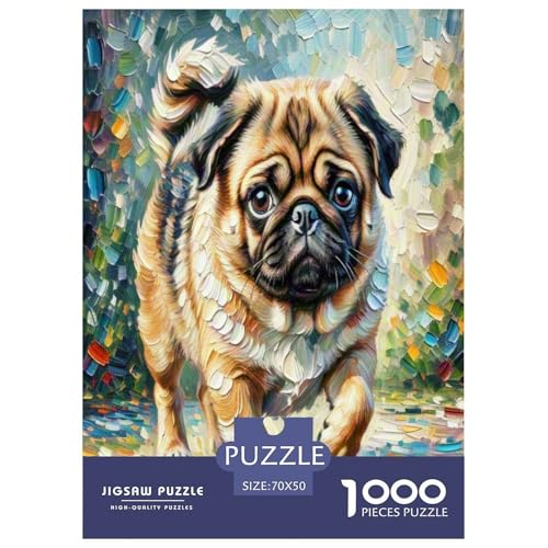 Pekinger 1000 Teile Tier Puzzles Premium Quality Familienspiel - Home Room Decoration Unterhaltung Für Erwachsene Und Kinder Buntes Spielzeug 70x50cm/1000pcs von MMDASBVPE