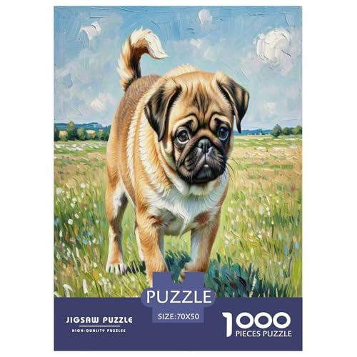 Pekinger 1000-teiliges Tier Puzzles Premium Quality Familienspiel - Home Room Decoration Erwachsene Und Kinder Buntes Spielzeug 70x50cm/1000pcs von MMDASBVPE