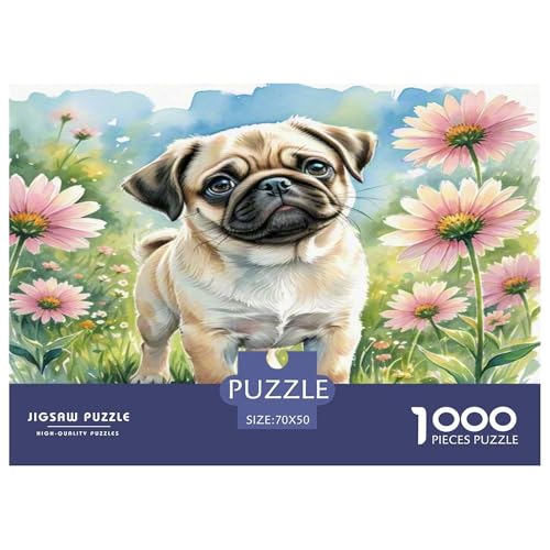 Pekinger 1000-teiliges Tier Puzzles Premium Quality Familienspiel - Home Room Decoration Erwachsene Und Kinder Buntes Spielzeug 70x50cm/1000pcs von MMDASBVPE