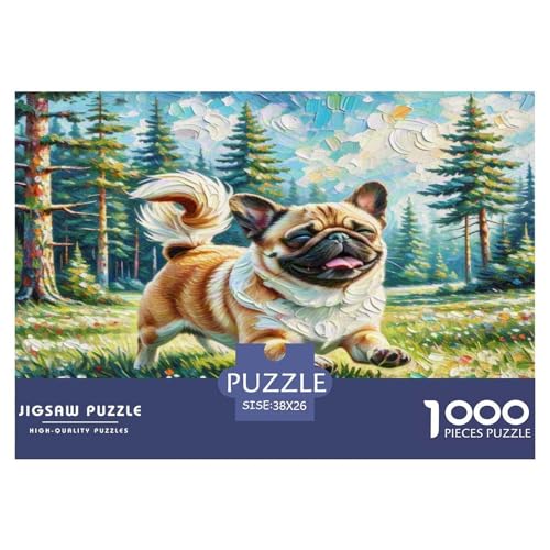 Pekinger 1000-teiliges Tier Puzzles Premium Quality Pädagogisch - Home Room Decoration Unterhaltung Für Erwachsene Und Kinder Buntes Spielzeug 38x26cm/1000pcs von MMDASBVPE