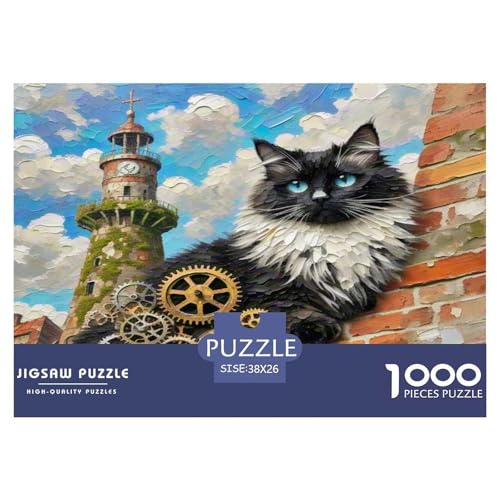 Persische Katze 1000 Teile Tier Puzzles Premium Quality Pädagogisch - Home Room Decoration Für Erwachsene, Familien Passen Wertvoll Geschenk Für Kinder 38x26cm/1000pcs Persische Katze 1000 Teile Tier Puzzles Premium Quality Pädagogisch - Home Room Decoration Für Erwachsene, Familien Passen Wertvoll Geschenk Für Kinder 38x26cm/1000pcs von MMDASBVPE